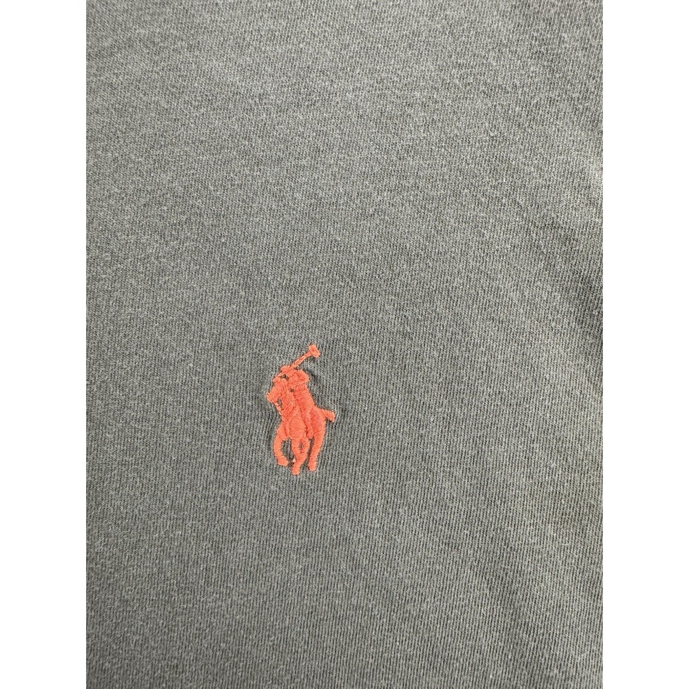 Polo Ralph Lauren T Shirt Mens Size Large Military Green Long Sleeve Crewneck - Picture 3 of 16